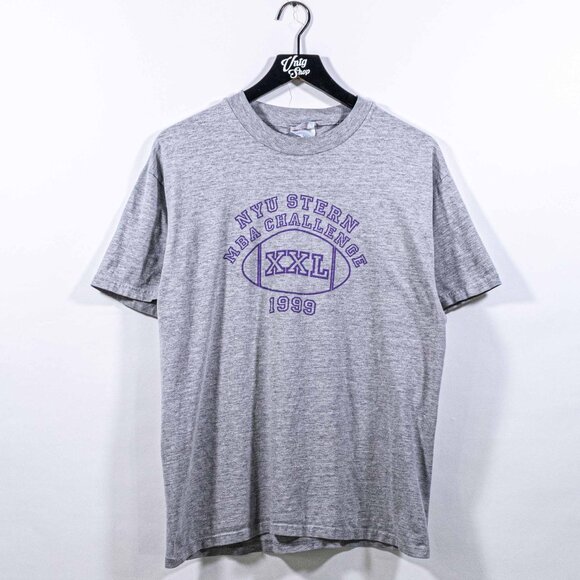 NYU Stern MBA Challenge 1999 T-Shirt University Large VTG 90s College - Picture 1 of 7